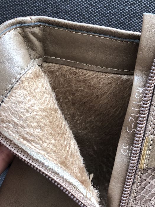 Ботильйони жіночі 35 нові бежеві