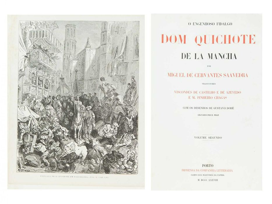 Livros: "Dom Quichote De La Mancha"