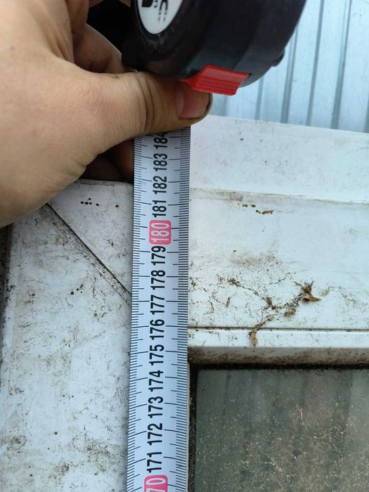 Drzwi balkonowe PVC 80×183 cm nowe, - ostatnia sztuka, promocja