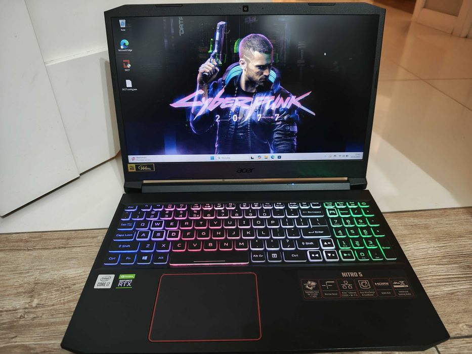GAMINGOWY Laptop ACER NITRO5-144Hz i7 11GEN 16x4.60Ghz16GB,RTX3070-8GB
