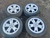 AUDI A3 8P A4 FELGI ALUMINIOWE 17 5x112 ALUFELGI 8P0601025BL KOMPLET