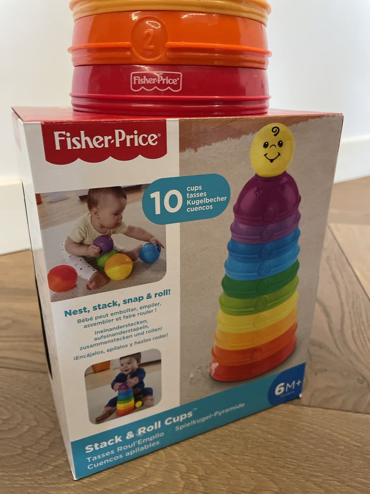 Zabawka Fisher Price kubeczki do układania