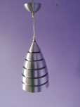 Lampa aluminiowa wisząca nad stół do jadalni średnica 18cm