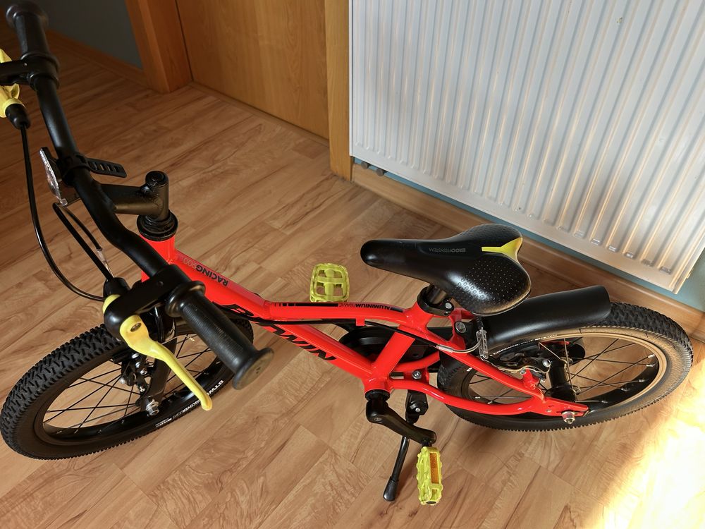 Rowerek dzieciecy Btwin 900 Alu Racing 16 cali 7,3 kg
