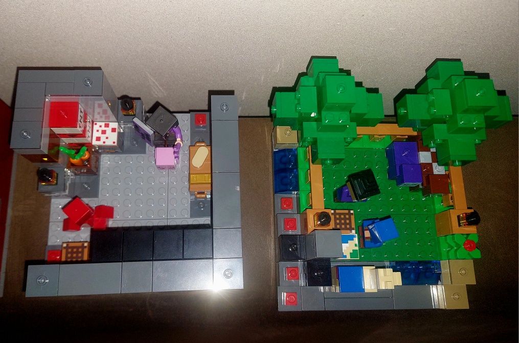 Lego Minecraft, лего майнкрафт, оригинал, минифигурки, конструктор.