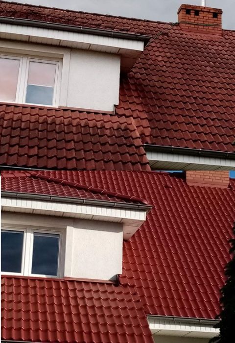 Mycie dachów / czyszczenie, renowacja i malowanie dachu oraz elewacji