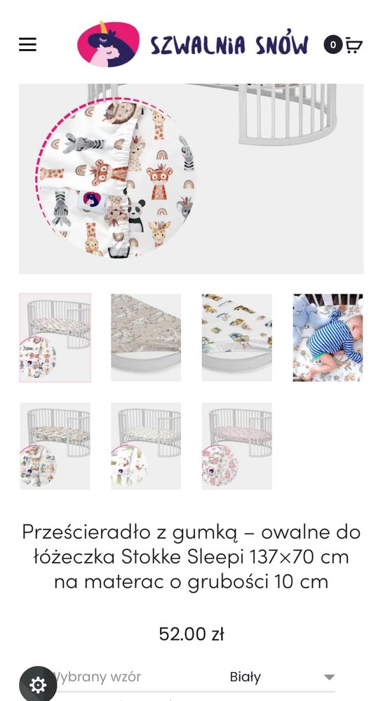 Stokke sleepi V3 materac do łóżeczka Nowy