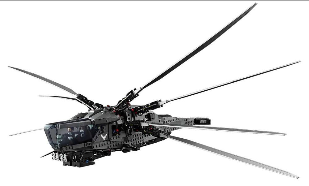 Конструктор сумісний з LEGO Дюна. Королівський орнітоптер Атрідів