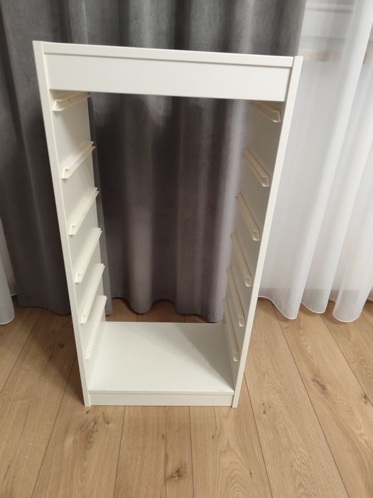 IKEA TROFAST Regał z pojemnikami biały 46x30x94 cm