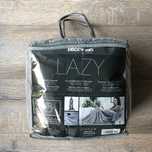 Nowy Nie używany Koc z rękawami LAZY DecoKing szary stalowy 170x200 cm