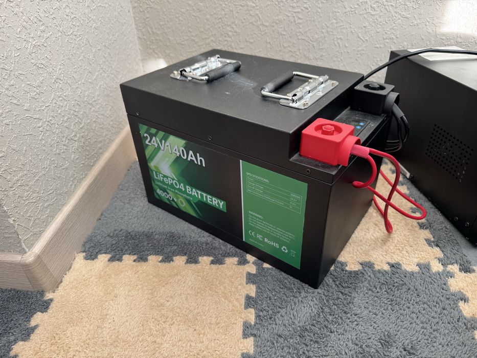 Комплект резервного живлення. Аккамулятор. ДБЖ з правильною синусоїдою