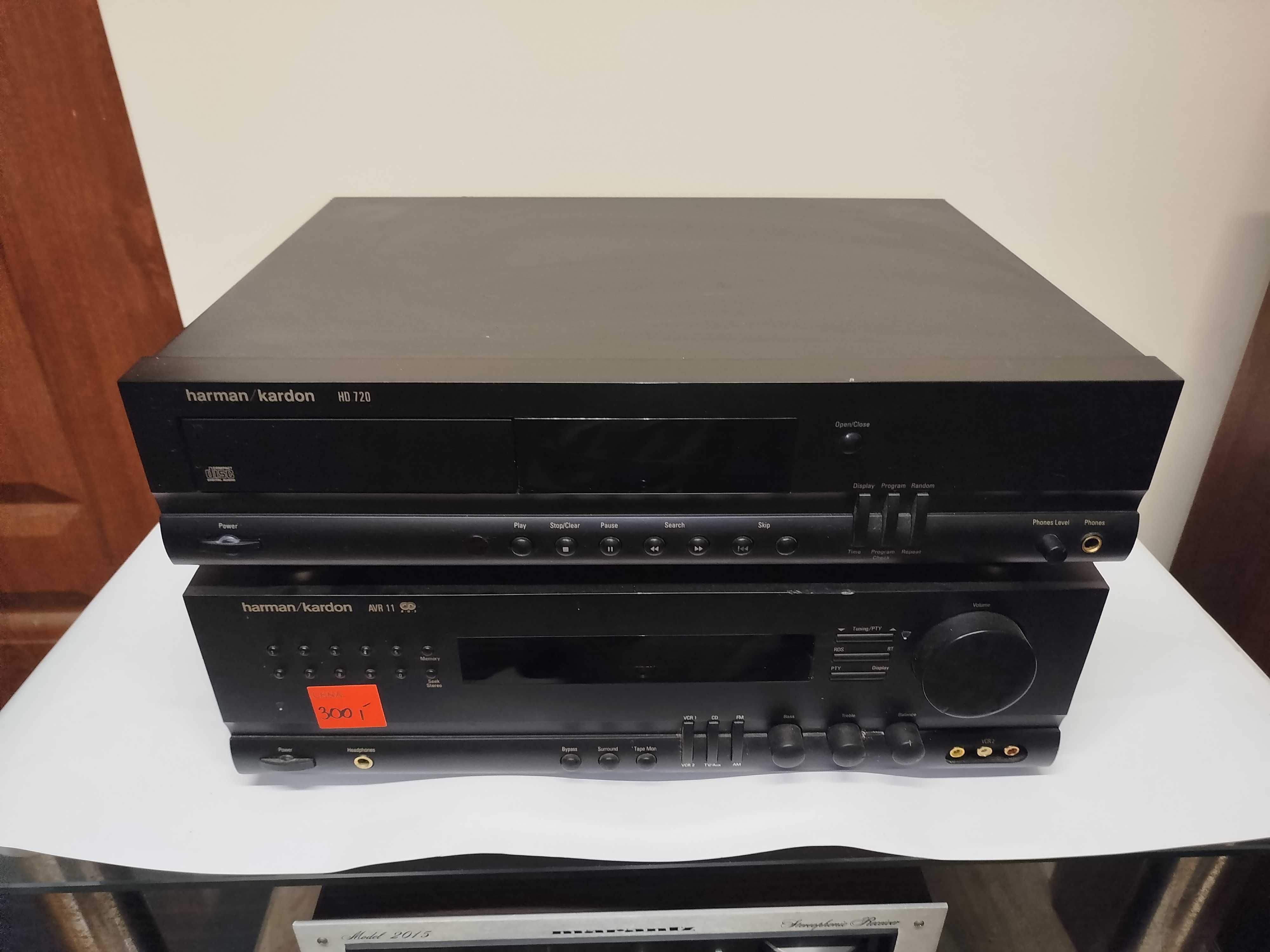 Zestaw wzmacniacz Harman Kardon AVR11 CD HD720