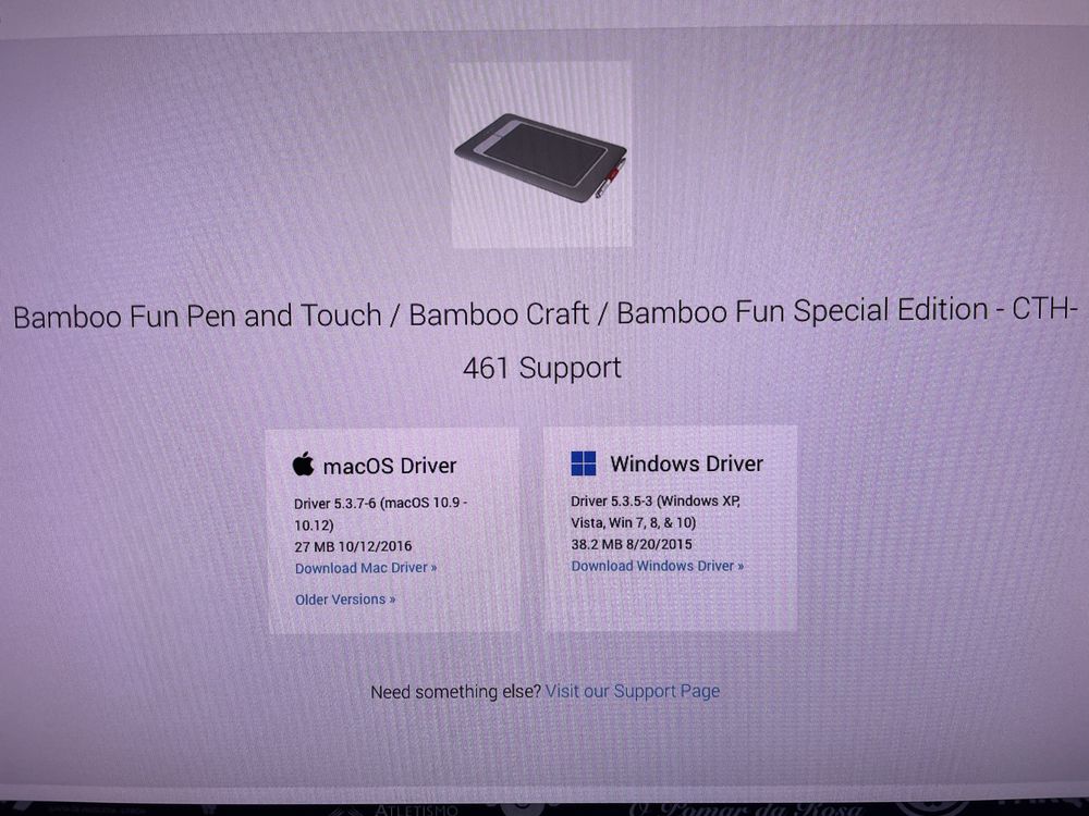 Mesa digitalizadora Wacom BamboFun Pen & Touch