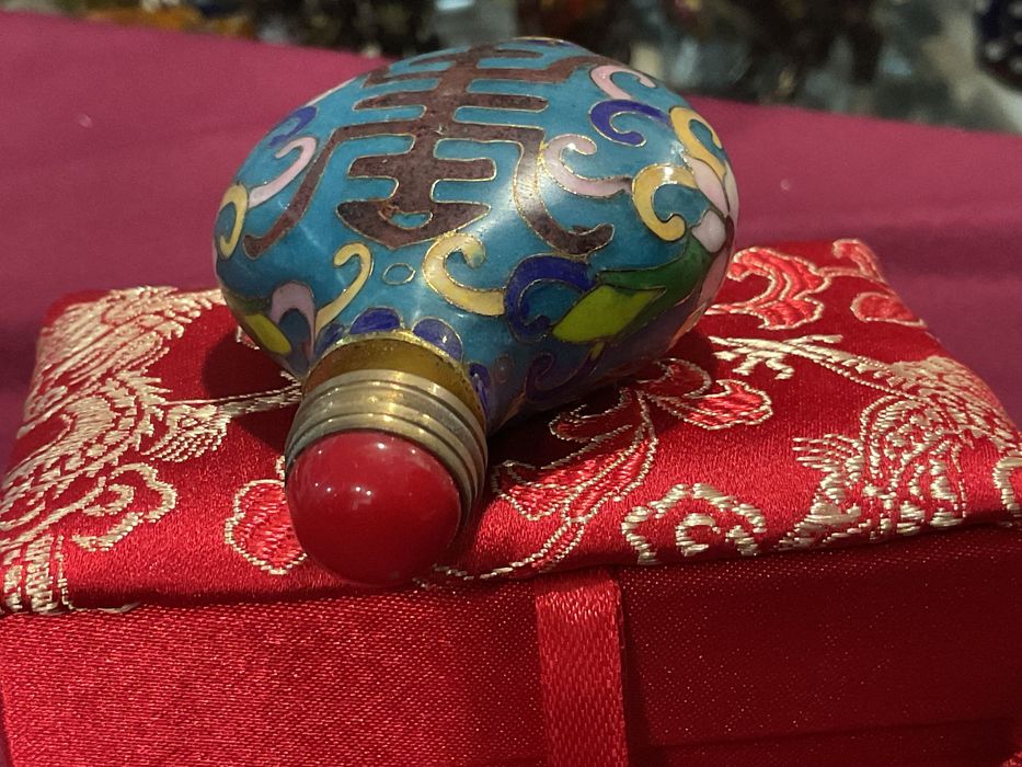 Frasco rape Snuff bottle 6,5 cm. Sem caixa