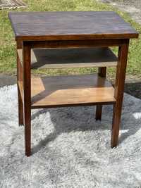 drewniany stolik idealny pod telewizor