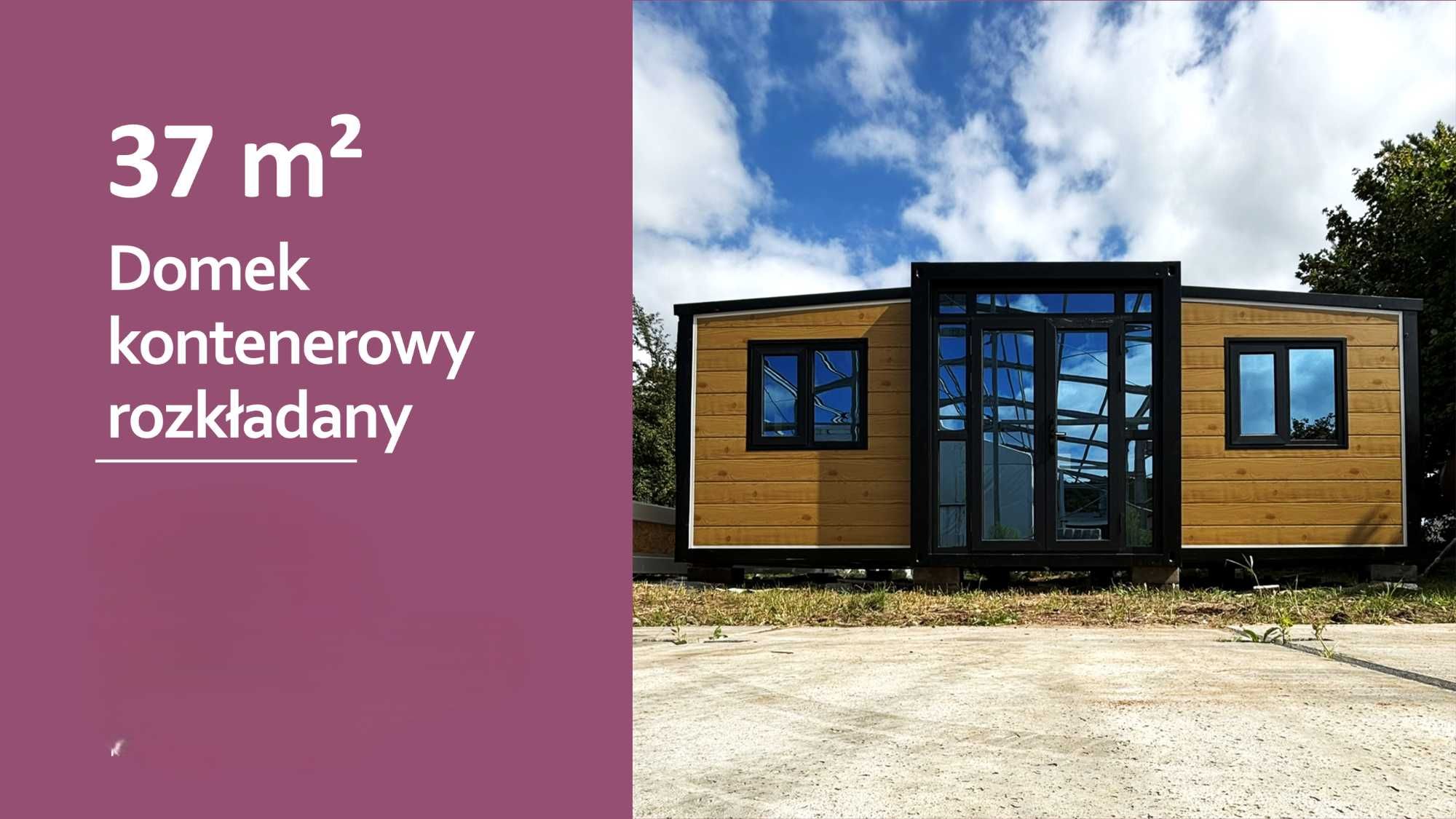 Domek kontenerowy 35 m2