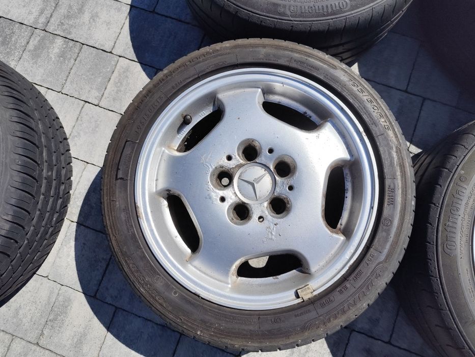 Alufelgi Mercedes 15 cali 5x112 letnie koła
