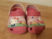 Klapki crocs rozm.21 hello kitty