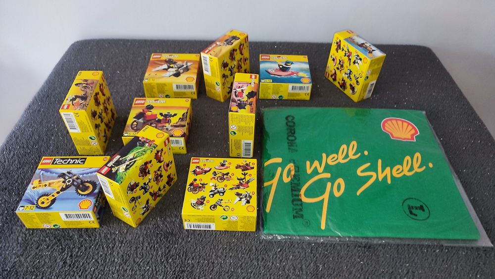 LEGO MISB Shell 1998 Cała Kolekcja Zestaw Lata 90