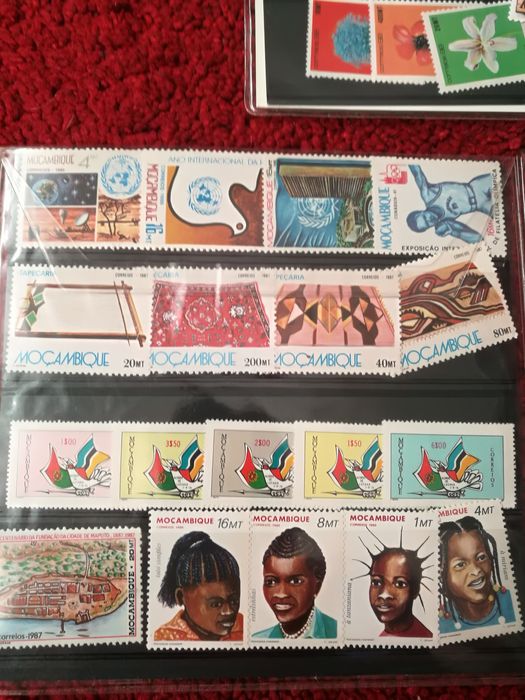 Coleção de selos Moçambique