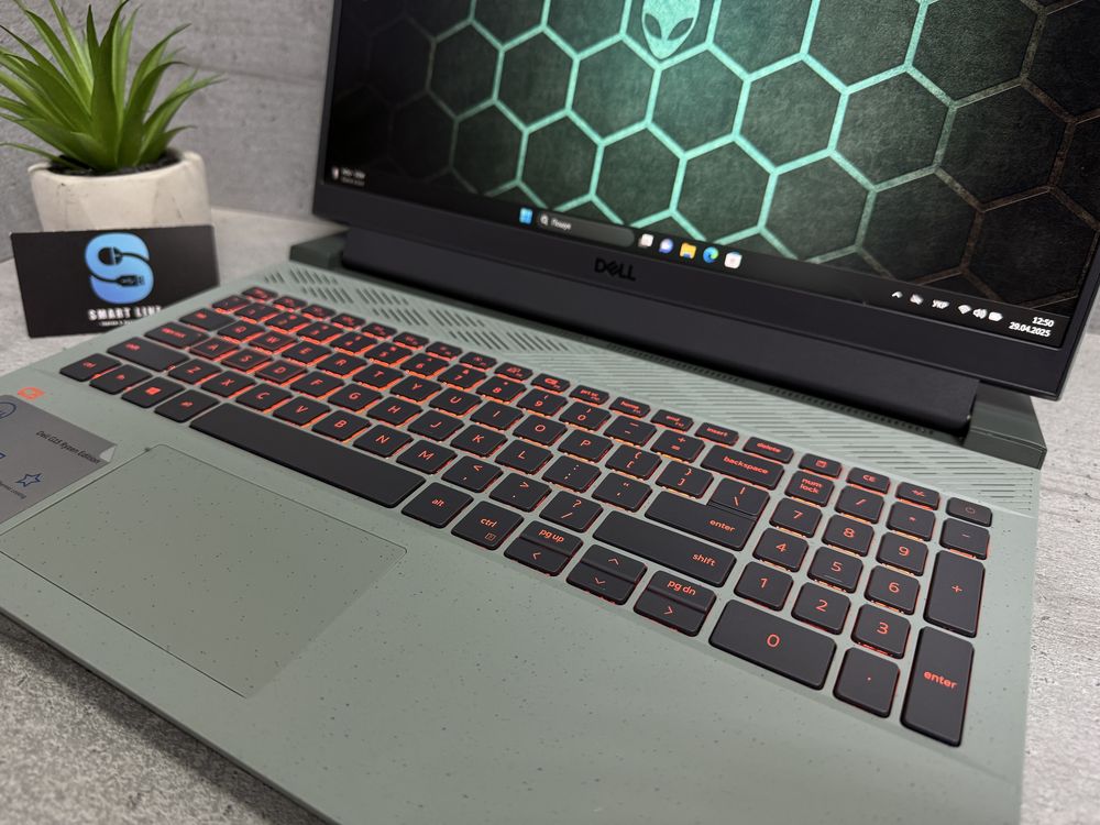 Ігровий ноутбук Dell G15 5515/120Hz/RTX3050/512gb ssd/15.6"/Ryzen