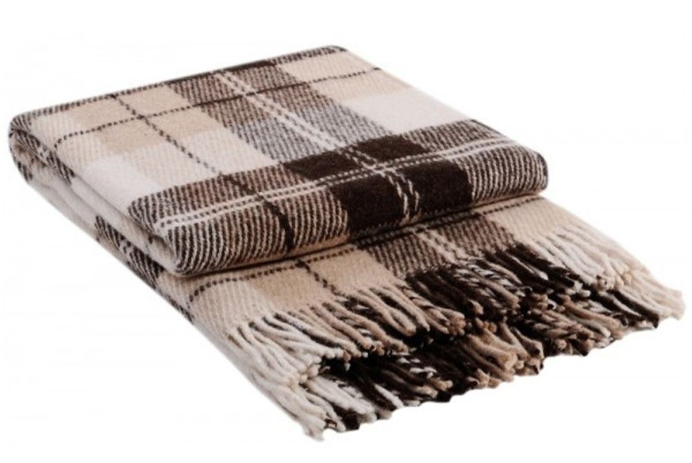 Вовняний плед МЕТРО 50% шерсті
Виробник: Vladi.