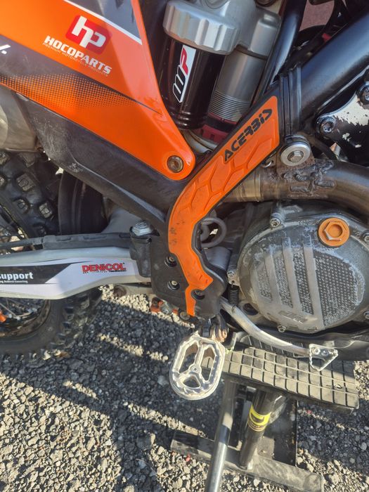 KTM SXF 350ccm 2019' doinwestowany kpl wydech Akrapovic  + Powerparts