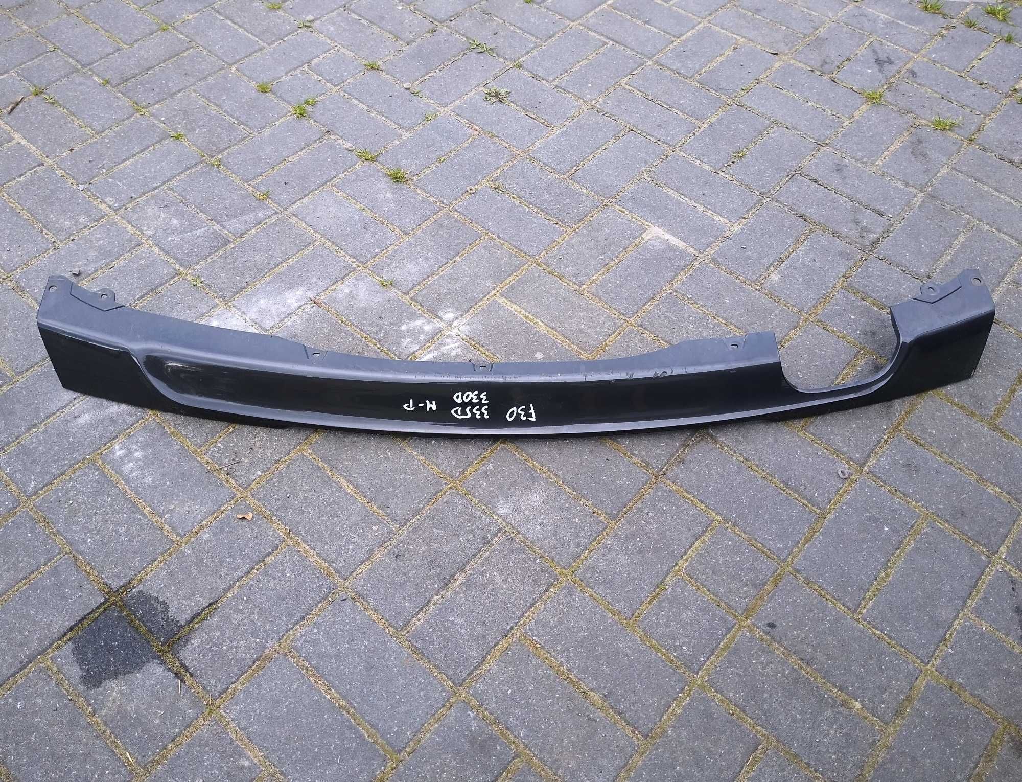 BMW F30 F31 330D 335D M PAKIET dyfuzor spoiler zderzaka tył