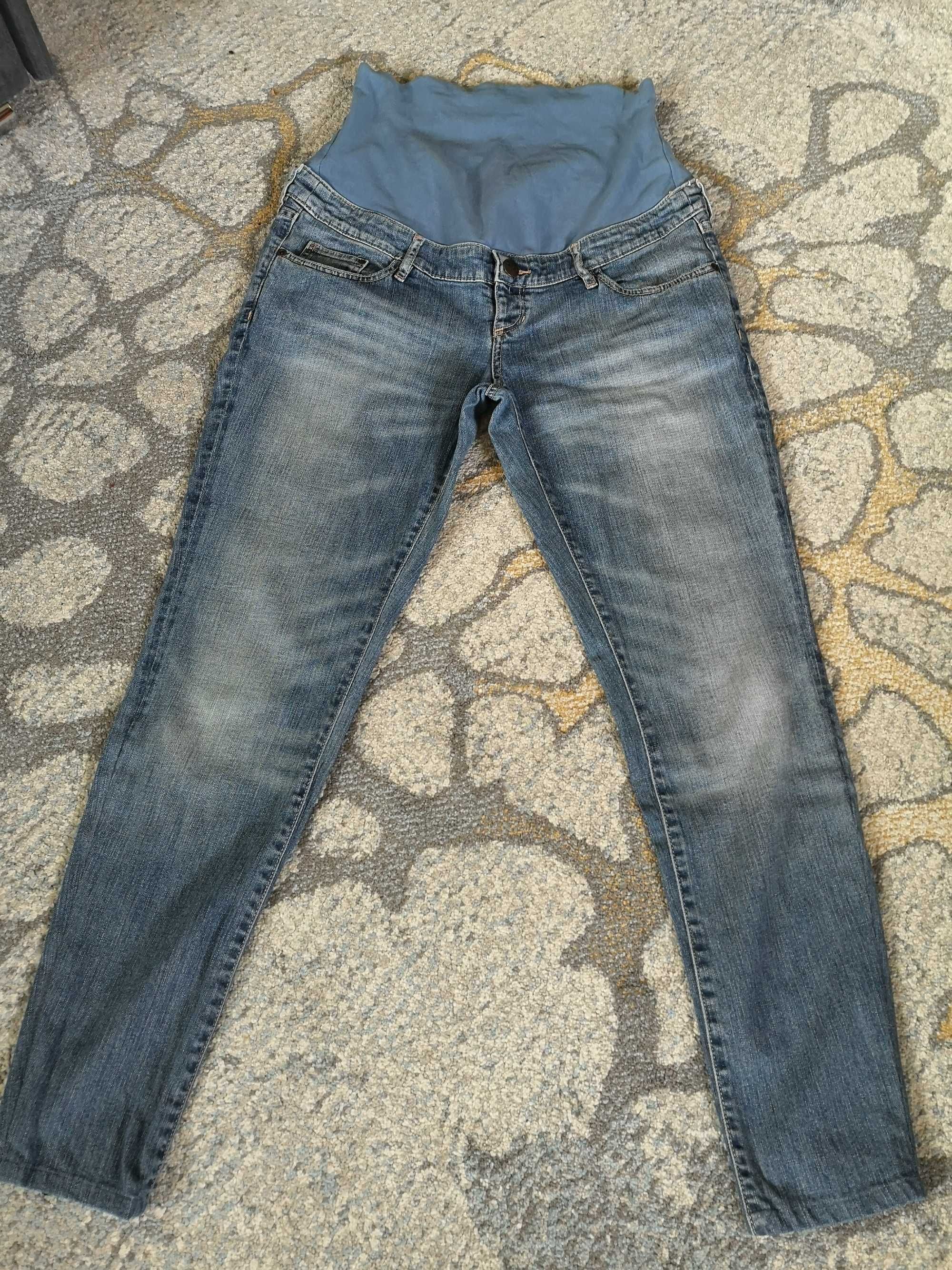 Spodnie jeansy ciążowe h&m mama r. 44