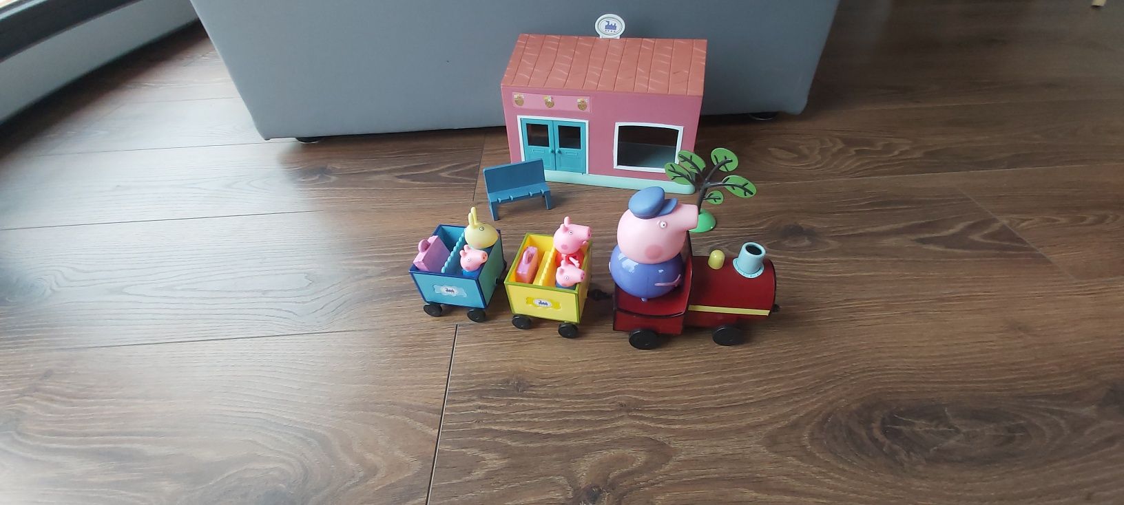 Świnka Peppa. Pociąg Dziadka Peppy TM Toys