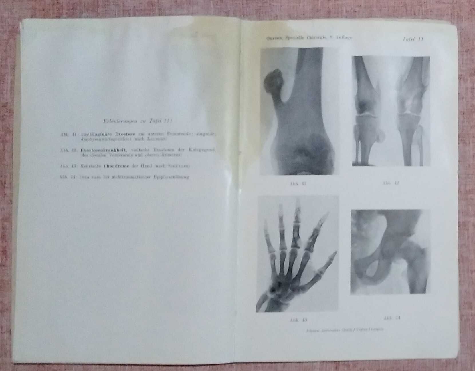 Podręcznik niemiecki do studiowania chirurgii 1939 prof Orator unikat