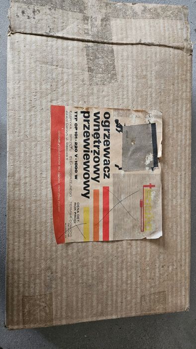 Grzejnik / ogrzewacz przewiewowy / farelka. PRL