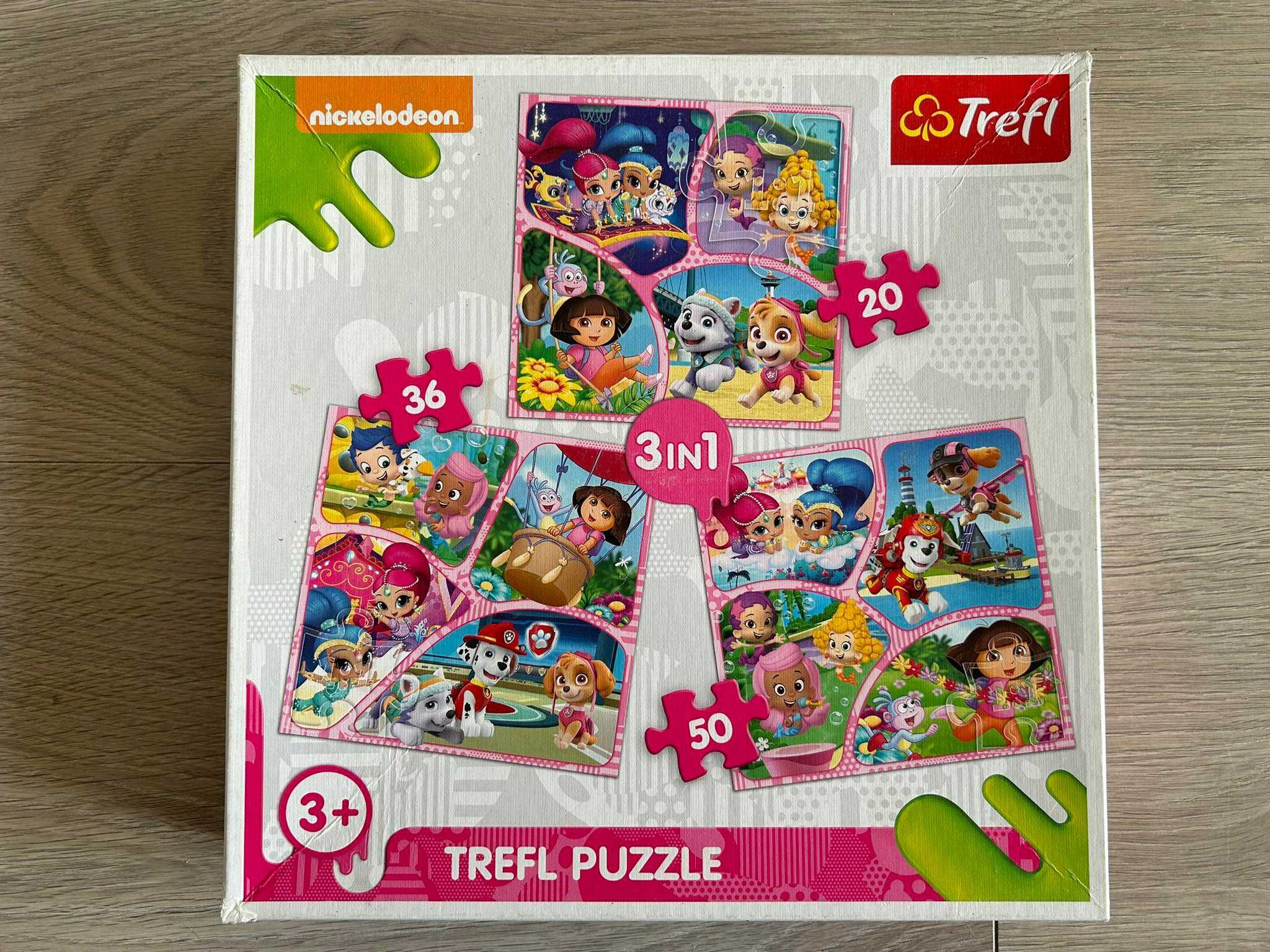 puzzle 4w1 "Rożne bajki"