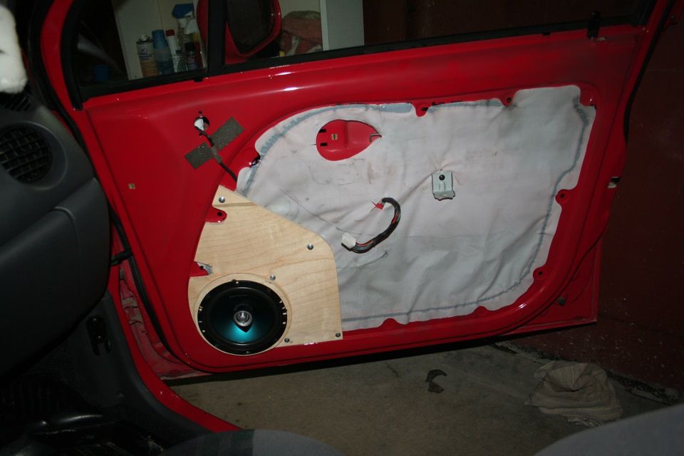 Акустические подиумы под динамики Daewoo Matiz/Chery QQ (Деу Матиз)