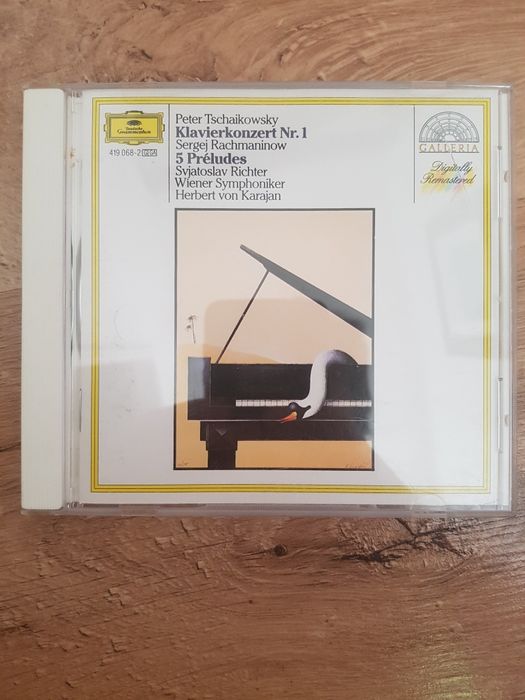Czajkowski pierwszy koncert fortepianowy płyta cd von Karajan