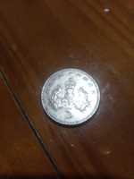 Moeda de 5 Pence - 1991