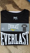 Męski uniwersalny t-shirt bluzka czarna koszulka Everlast rozmiar xl