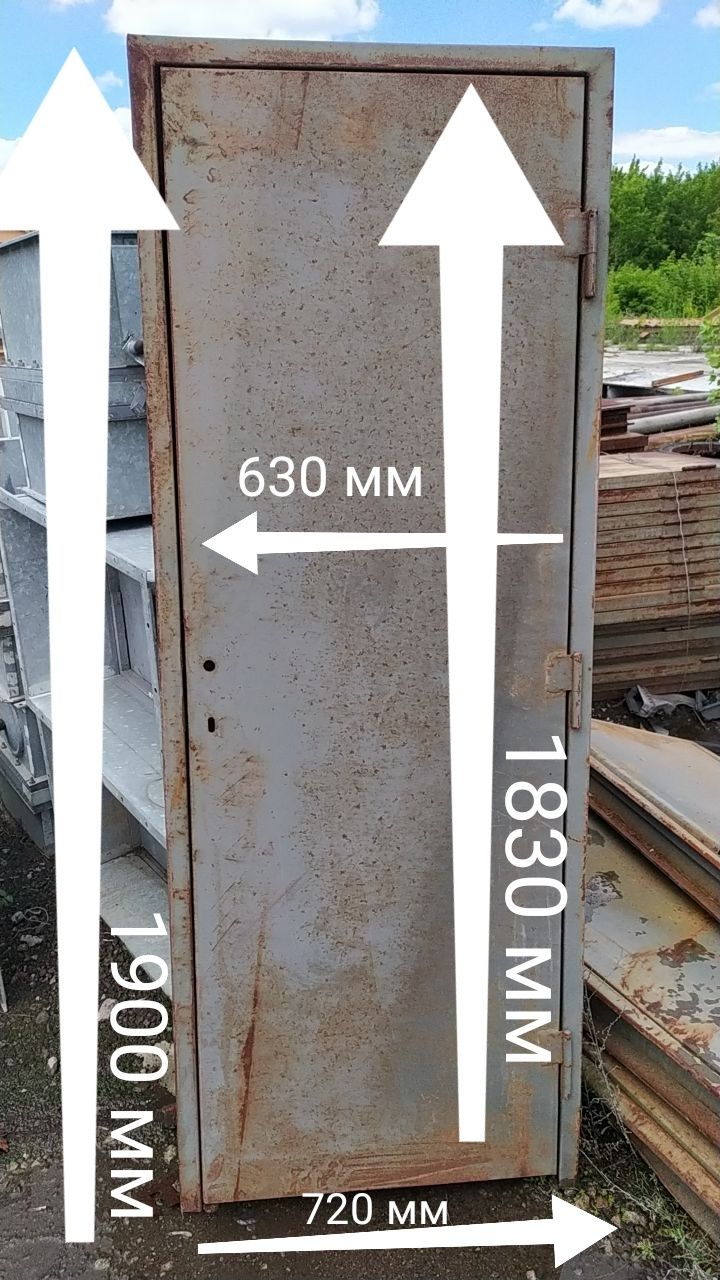 Металлические Двери 183*63 см Стальные Двери 1.84*0.63 м