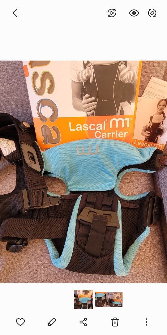 Lascal m1 Carrier nosidło nosidełko baby carrier