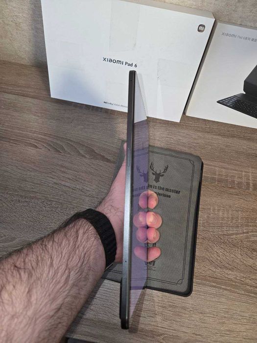 Планшет Xiaomi Pad 6 8/128 + чохол-клавіатура. Заміна ноутбуку!