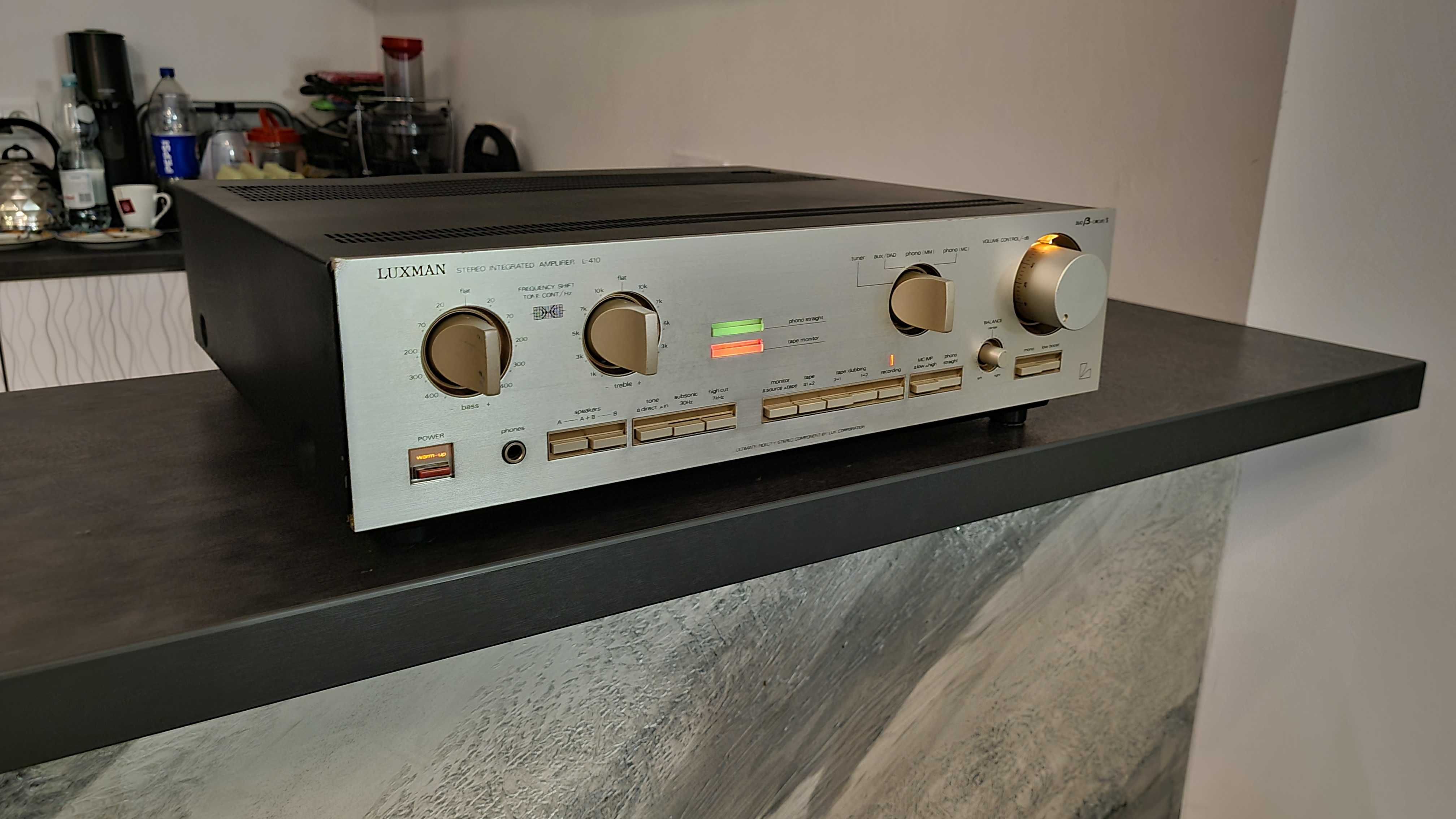 LUXMAN L-410 wzmacniacz Made in Japan- Piękne brzmienie- instrukcja