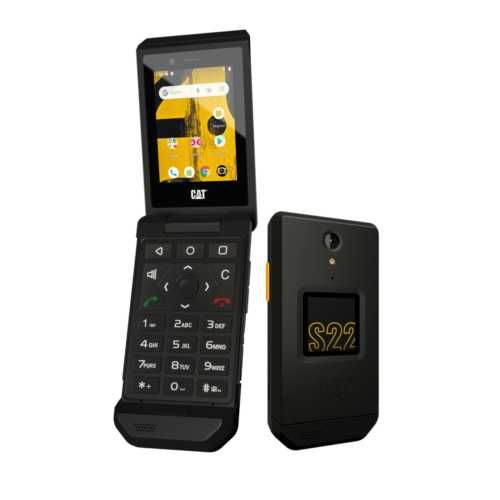 Защищенная андроид-раскладушка Cat S22 flip + спец чехол