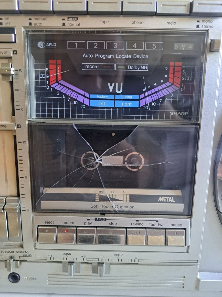 Sharp gf 9000h магнітола бумбокс