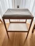 Trocador de fraldas + banheira de bébé IKEA