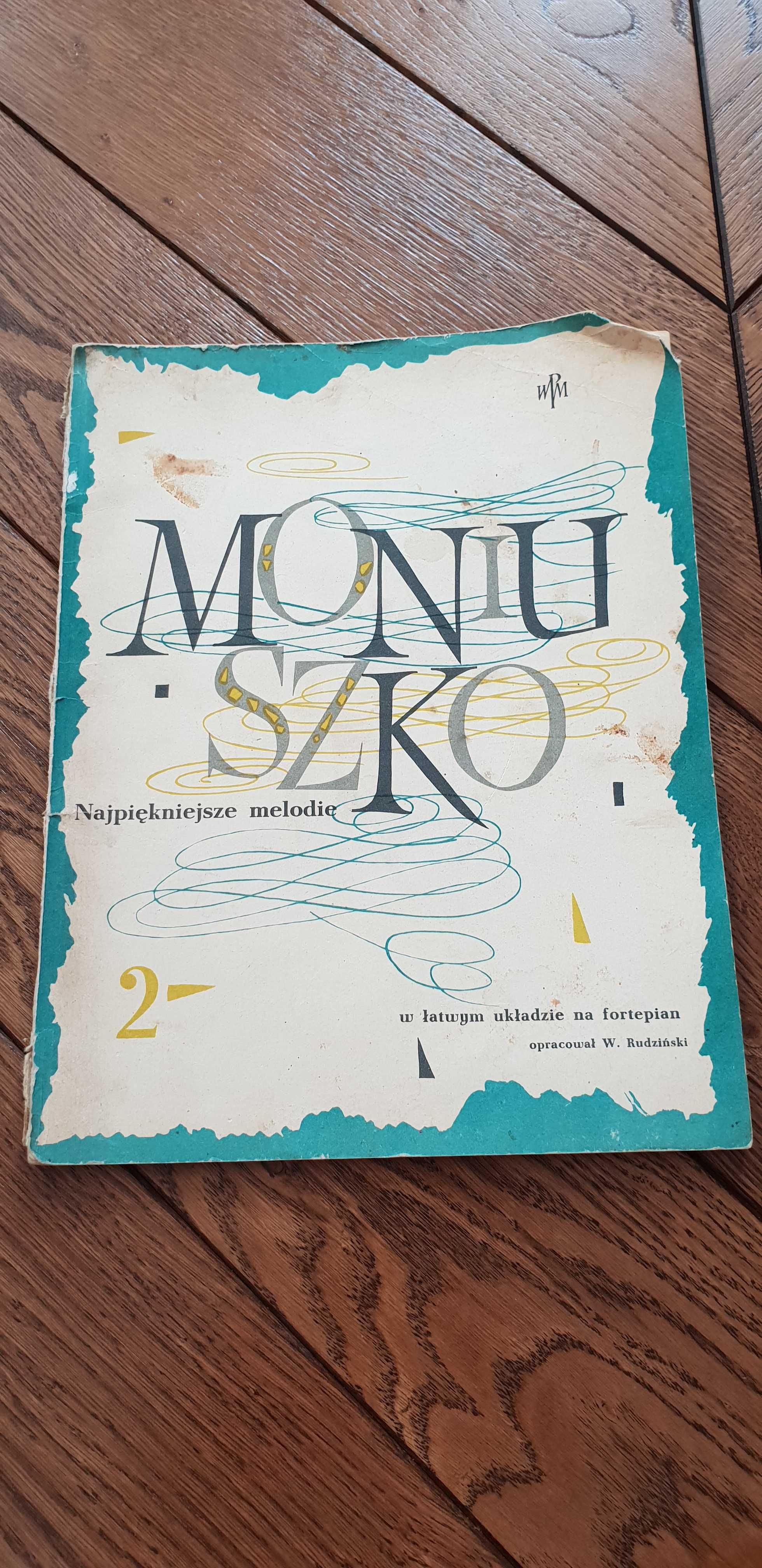 Zestaw nut rok 1962 "Melodie Stanisława Moniuszki" W. Rudziński