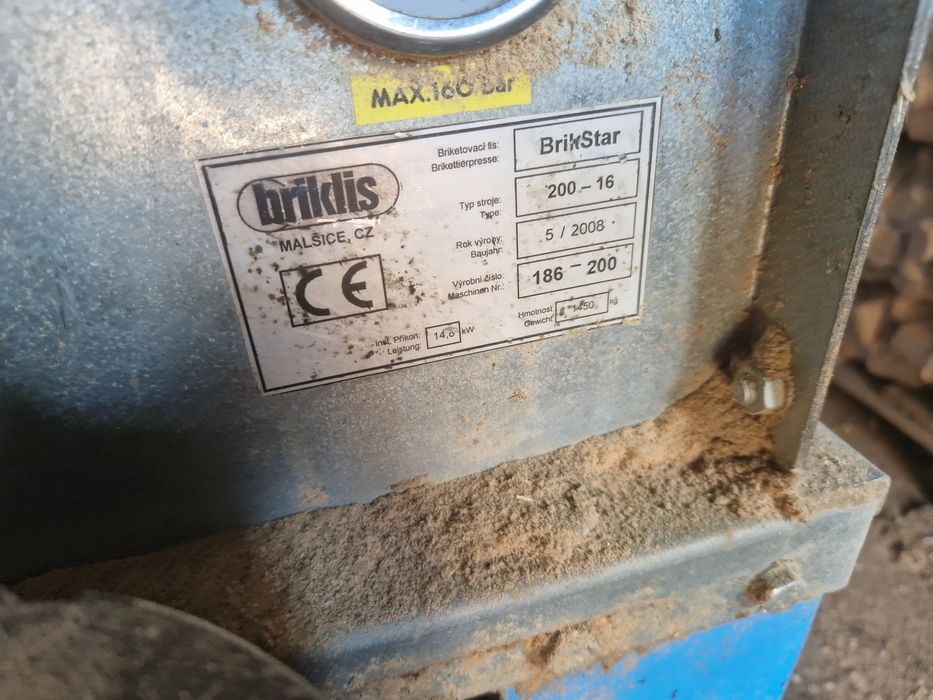Brykieciarka do Produkcji Brykietu Briklis BrikStar 200