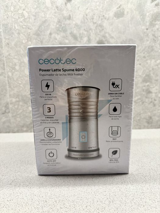 Новий Спінювач молока (капучинатор) Cecotec Latte Spume 4000