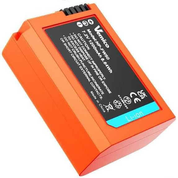 Bateria Np-50FW para Sony Alpha 7, 7ii ,7R .II a6100 ,a6300,etc