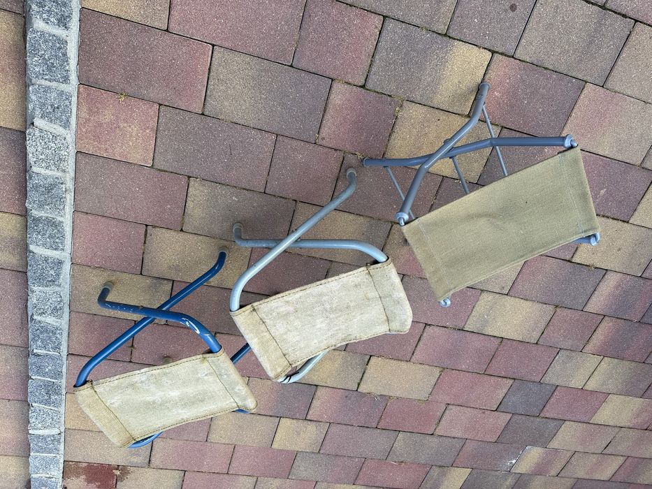 Krzesełka turystyczne składane