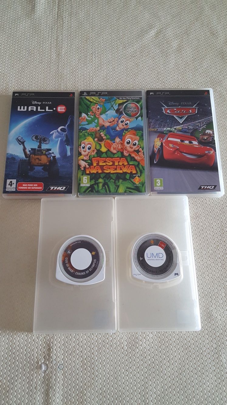 Jogos PSP + bolsa